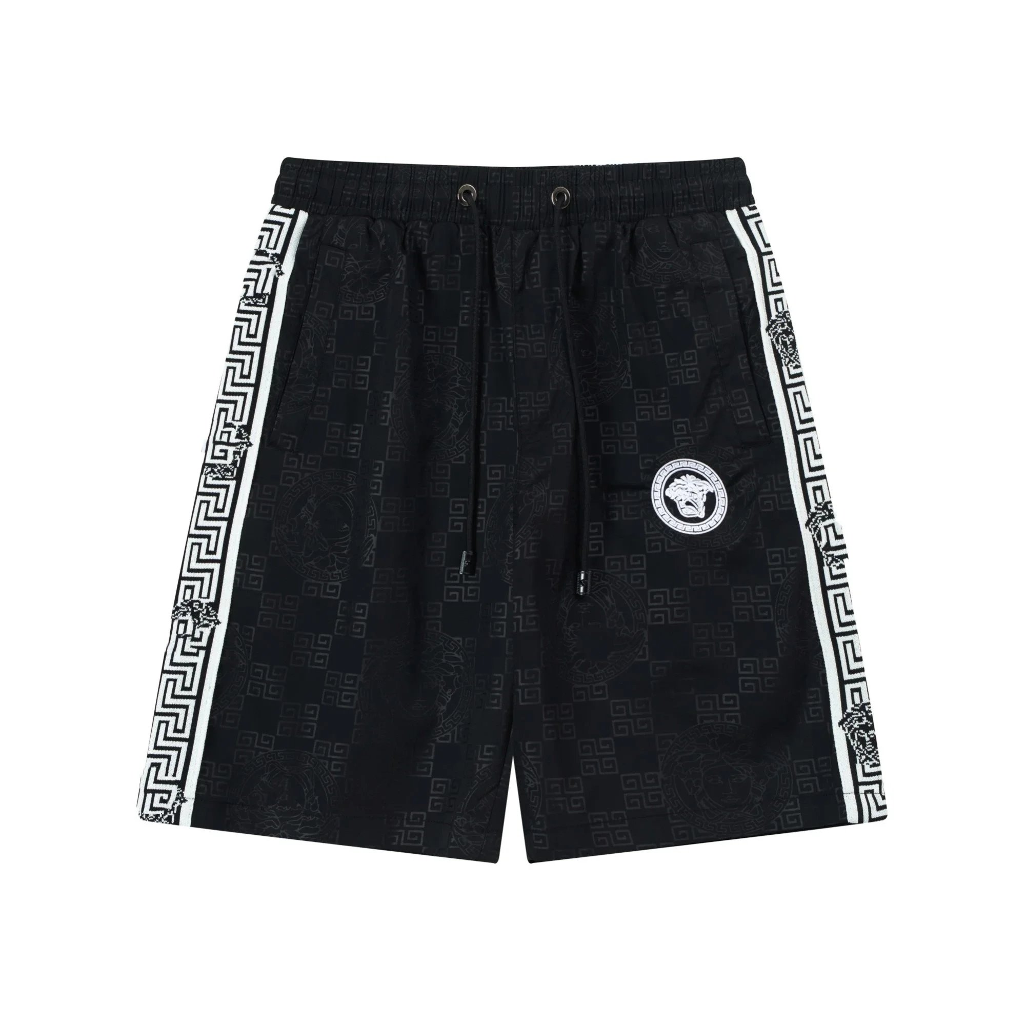 Versace Shorts Drawstring with Medusa emblem and Greca trim image 5