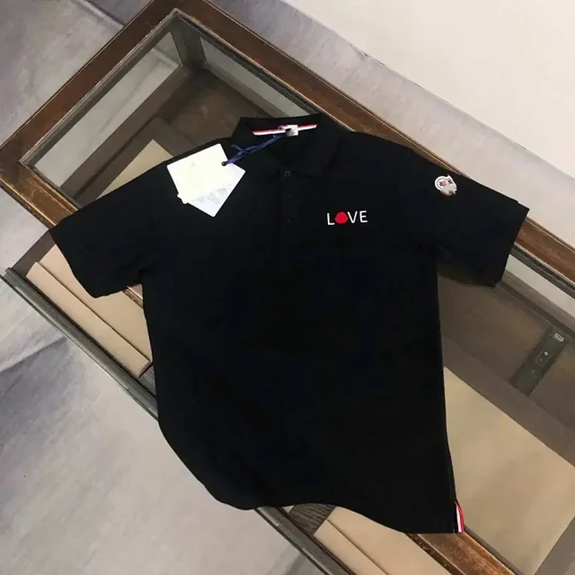 Unbranded T-Shirts Short-Sleeve Collared Zip Polo Shirt product detail image 14