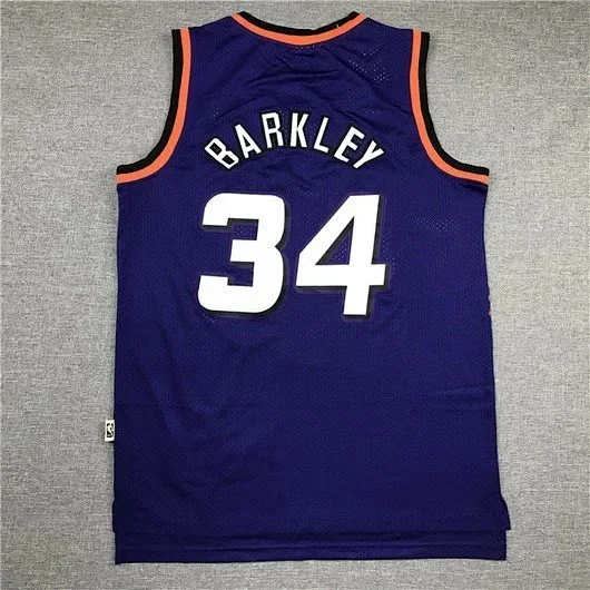 Unbranded Nash 13 and Barkley 34 basketball jerseys product detail image 4