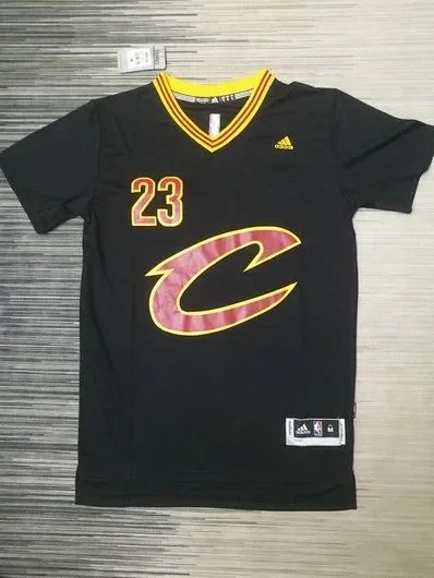 adidas Football Jerseys Cleveland Cavaliers LeBron James #23 basketball jersey product detail image 1