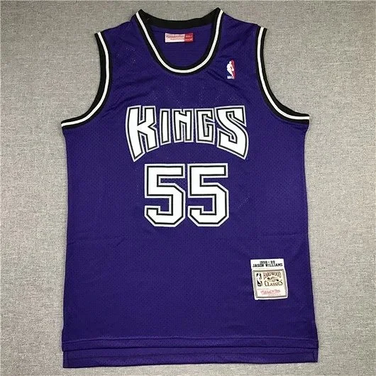Mitchell & Ness Sacramento Kings Hardwood Classics basketball jersey product detail image 3