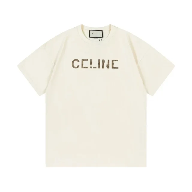 CELINE T-Shirts Logo T-Shirt product detail image 5