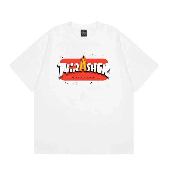 Thrasher T-Shirts Flame Graphic T-Shirt product detail image 15