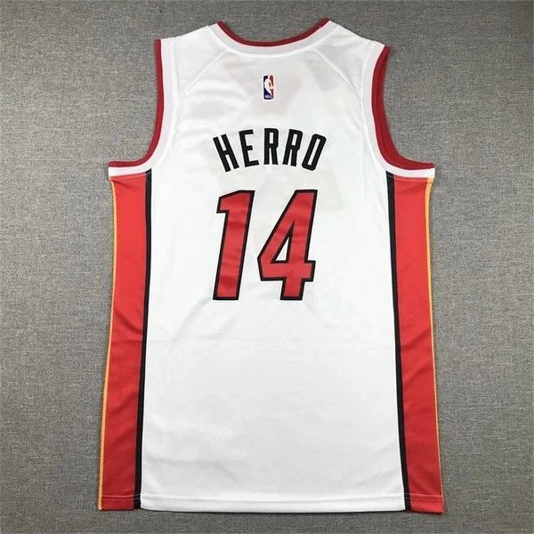 NBA Chicago Bulls Tyler Herro #14 White Swingman Jersey - 9
