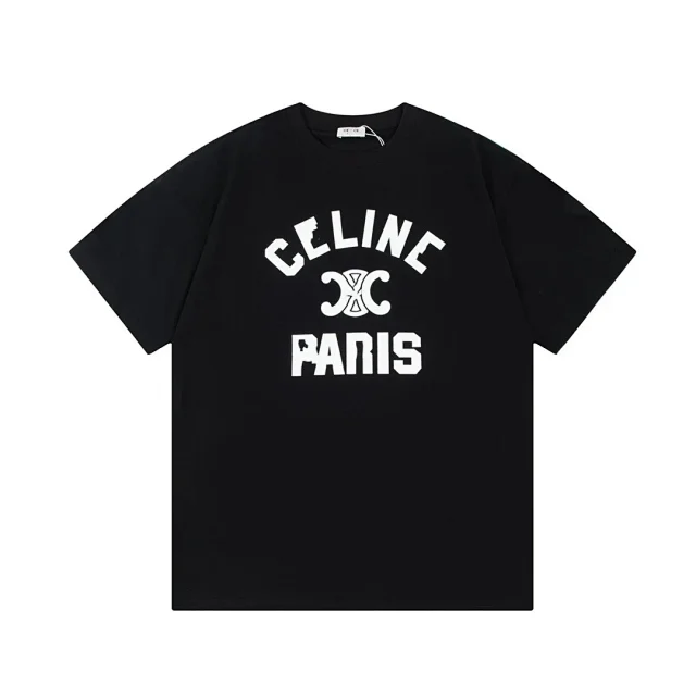 CELINE T-Shirts Logo T-Shirt product detail image 10