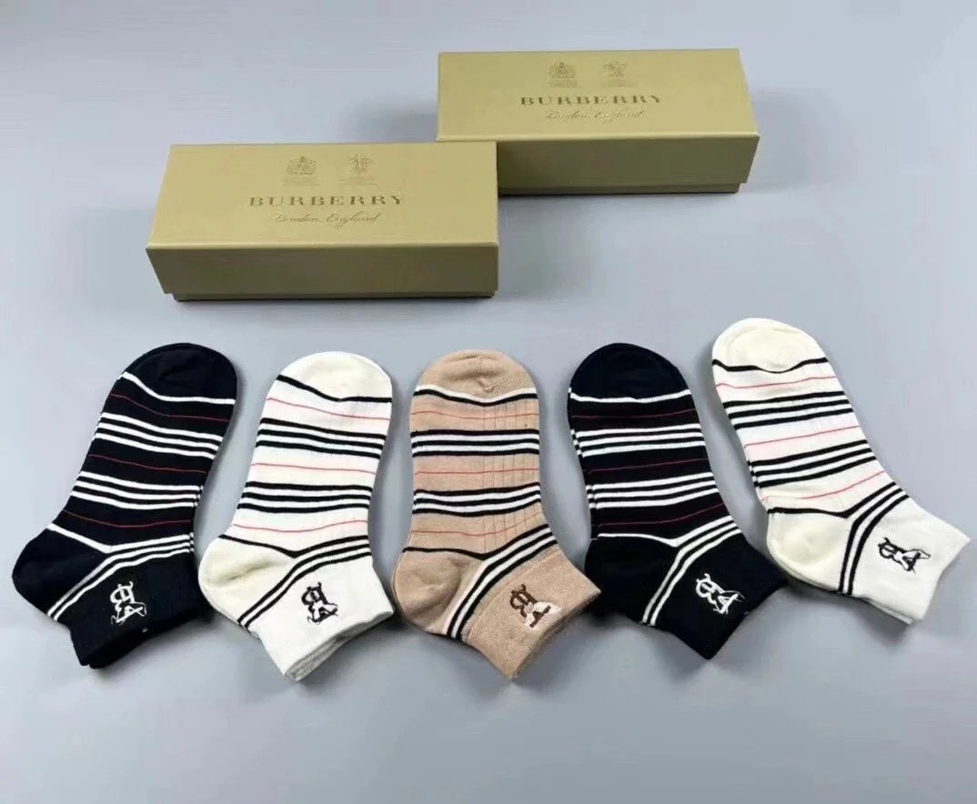 Burberry Equestrian Knight Socks Multicolor Socks - 5