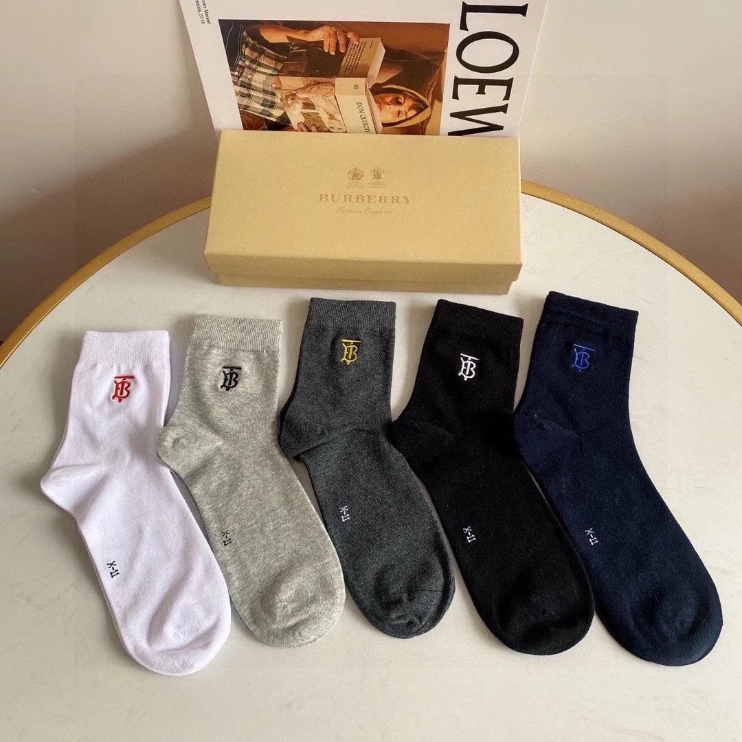 Burberry Equestrian Knight Socks Multicolor Socks - 8