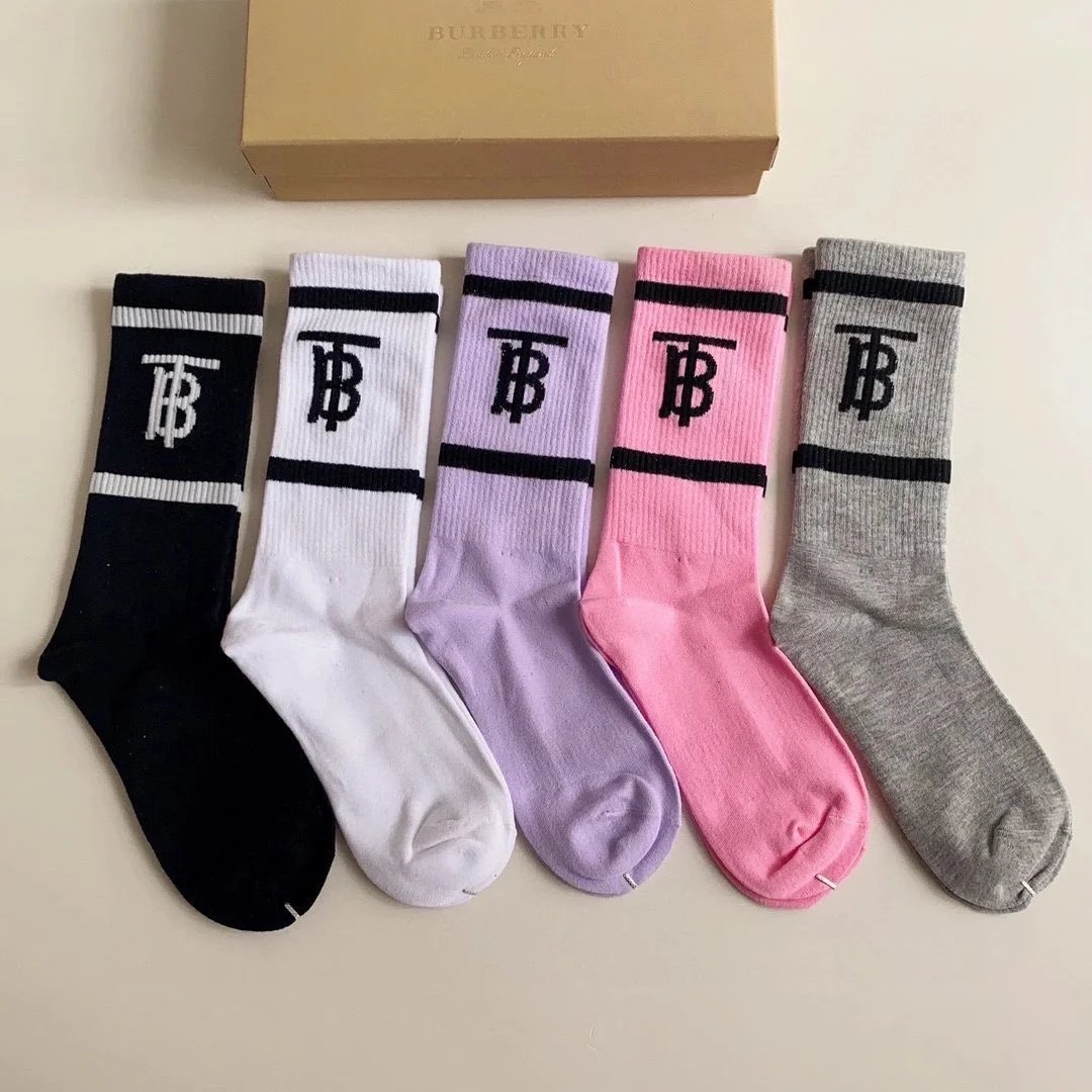 Burberry Equestrian Knight Socks Multicolor Socks - 15