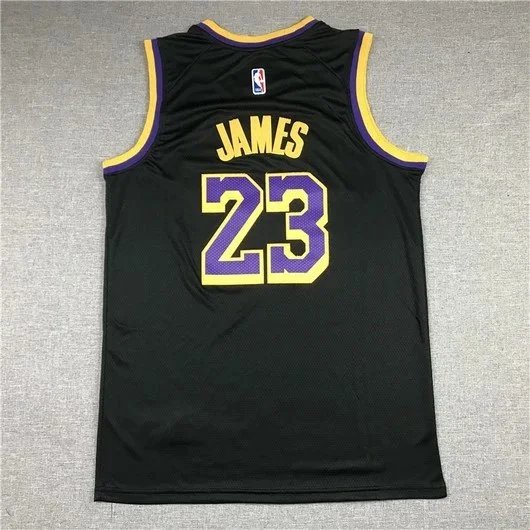 Mitchell & Ness Los Angeles Lakers Kobe Bryant 'Lake Show' Navy Jersey - 8