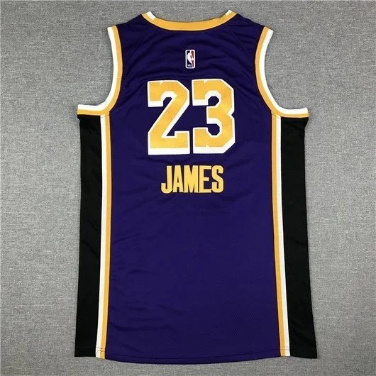 Los Angeles Lakers Kobe Bryant 24 and LeBron James 23 basketball jerseys — 27