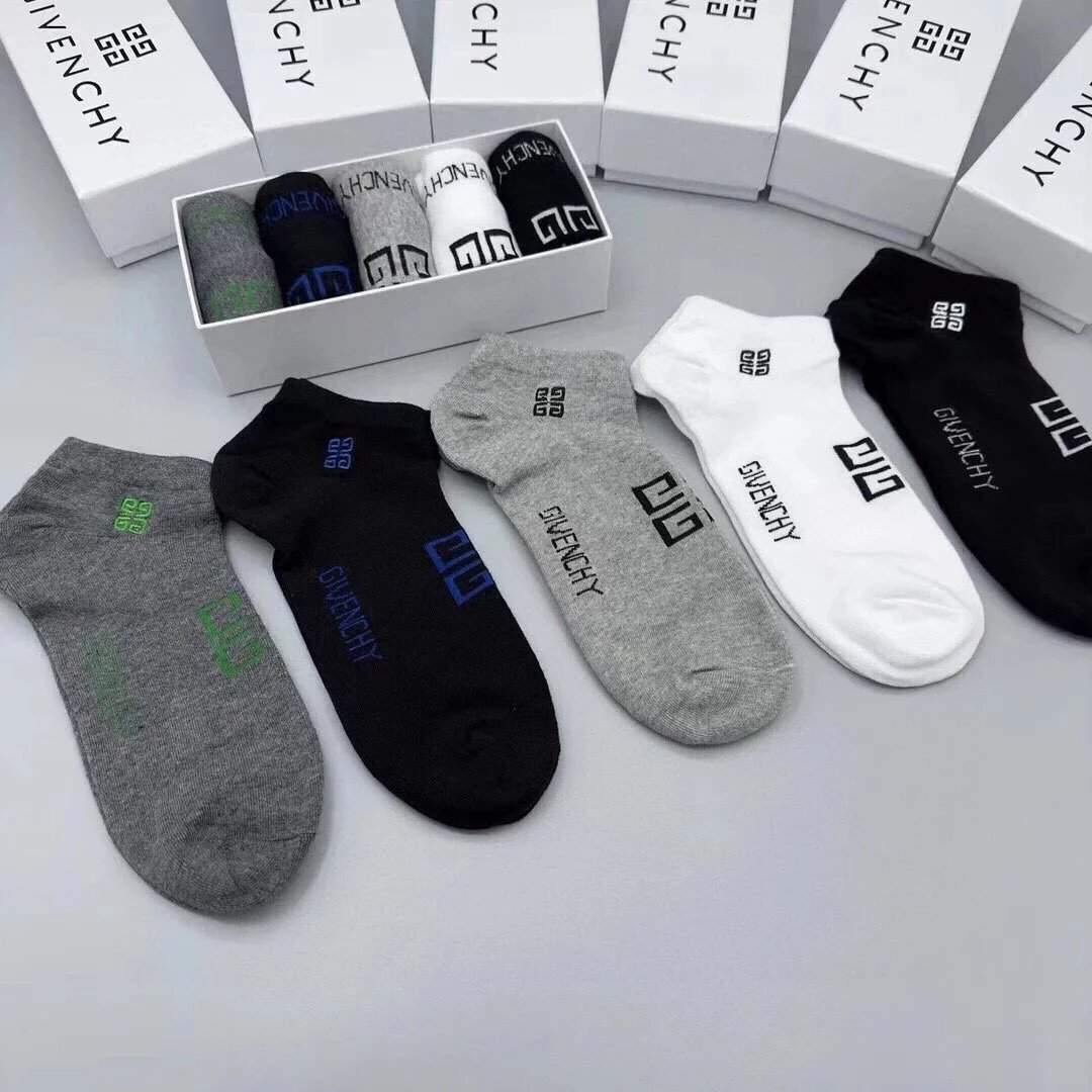 Givenchy 4G Logo Print Socks Multicolor - 8