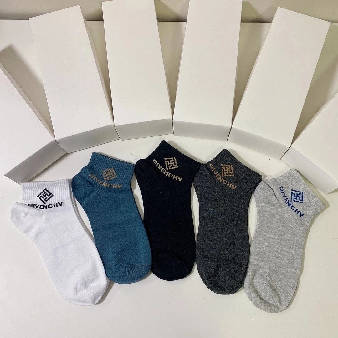 Givenchy 4G Logo Print Socks Multicolor - 14