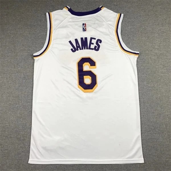 Mitchell & Ness Los Angeles Lakers 2018-19 Hardwood Classics Black Mesh Jersey - 7