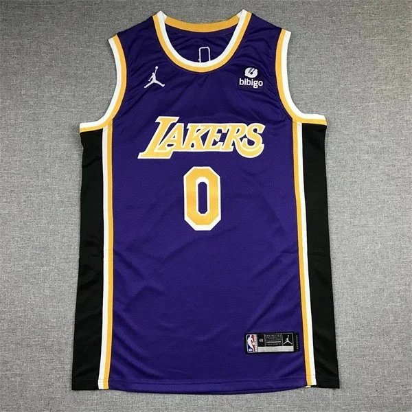Mitchell & Ness Los Angeles Lakers 2018-19 Hardwood Classics Black Mesh Jersey - 9