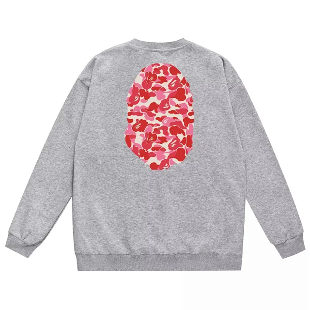 A Bathing Ape Hoodies & Sweatshirts Big Head graphic crewneck sweatshirt product detail image 9