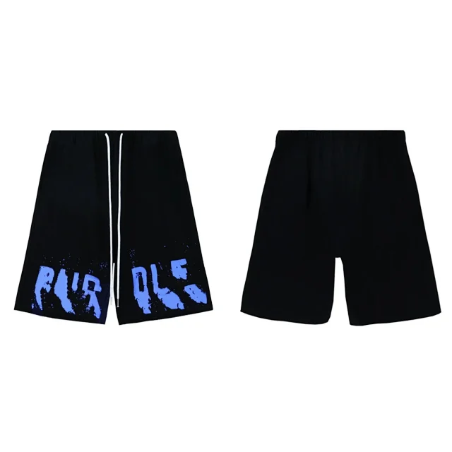 Purple Brand Shorts Elastic-Waist Graphic product detail image 2