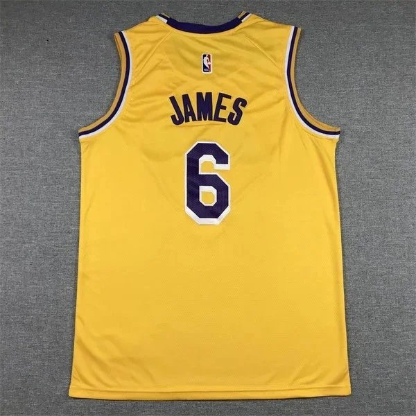 NBA LeBron James #6 Purple All-Star Jersey - 9