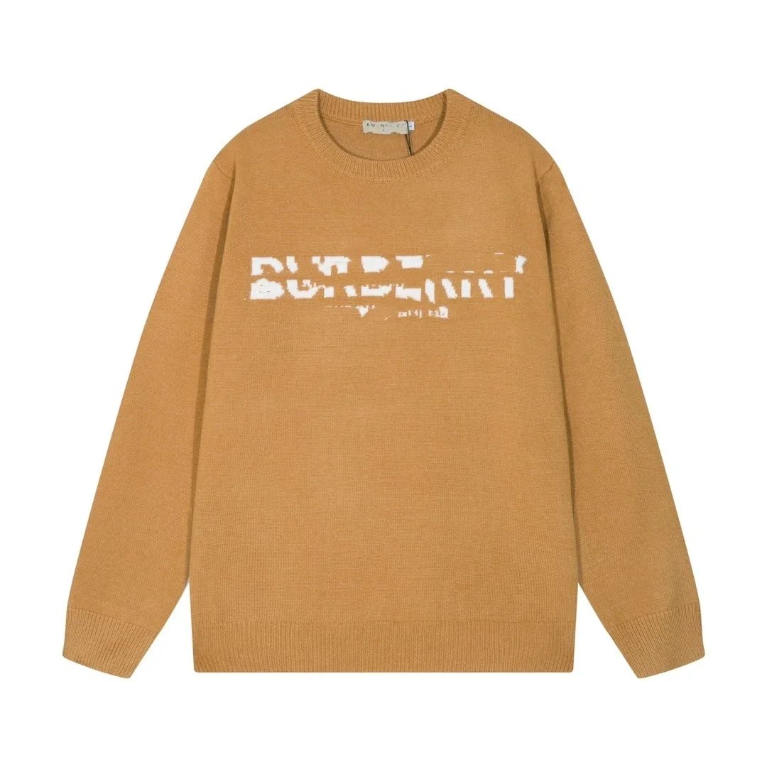 Burberry Monogram Knit Sweater Black - 4