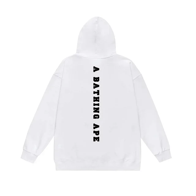 A Bathing Ape Hoodies & Sweatshirts Hooded sweatshirt with vertical back print product detail image 2