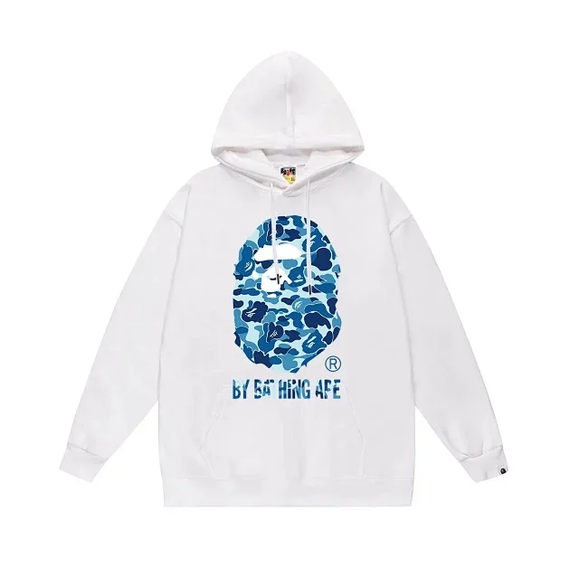 A Bathing Ape Hoodies & Sweatshirts Hooded sweatshirt with vertical back print product detail image 8