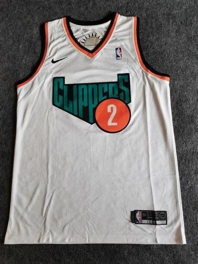 NBA Mitchell & Ness Leonard #2 City Edition Jersey Light Blue - 4