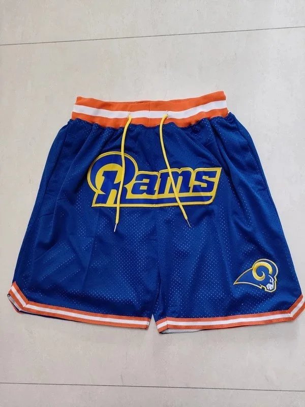Los Angeles Rams NFL Mesh Shorts Blue Yellow - 2