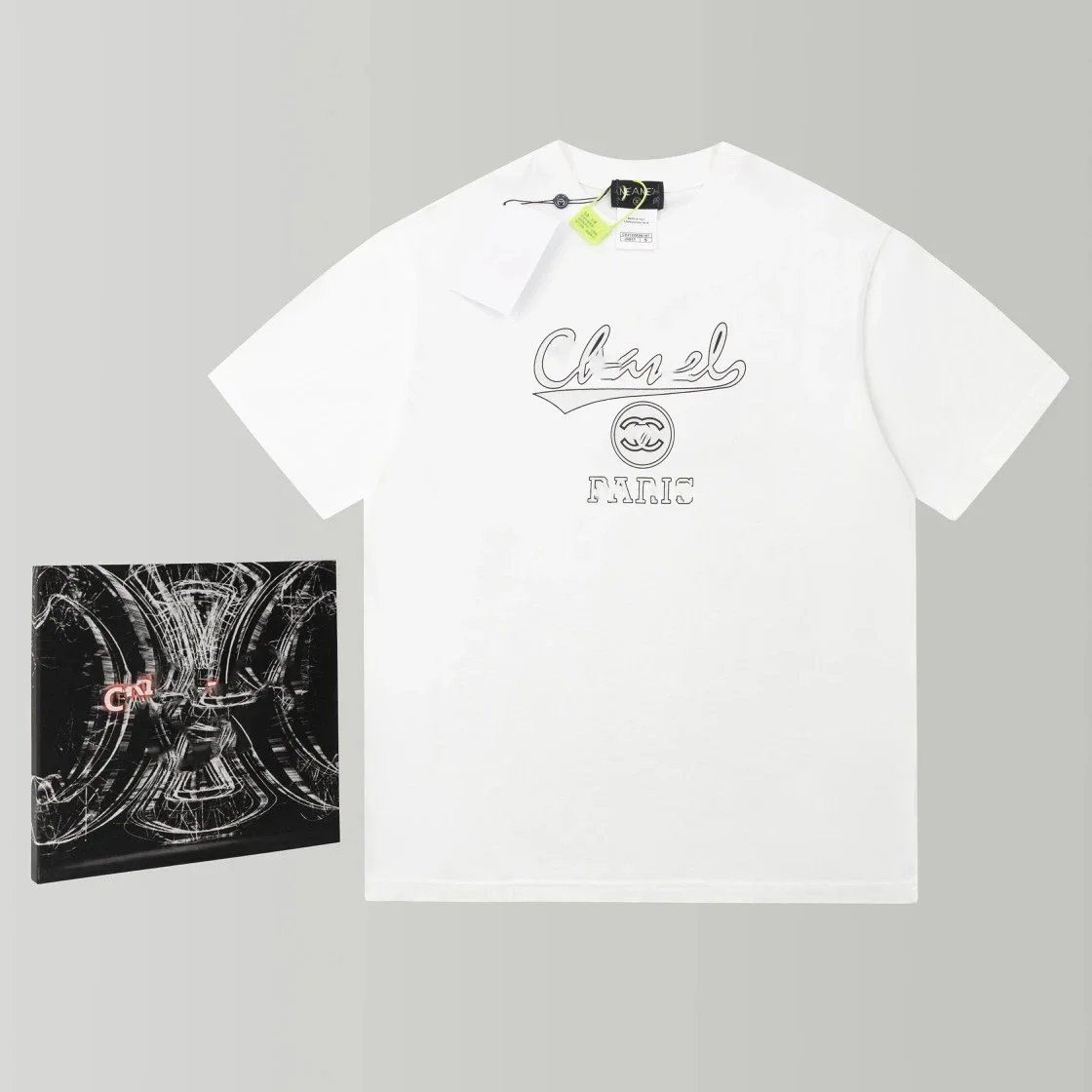 Chanel Rainbow Logo White T-Shirt - 7