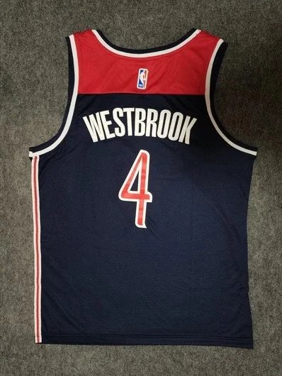 Mitchell & Ness 1992-93 New Jersey Nets Dr. J Hardwood Classics Swingman Jersey Blue - 2