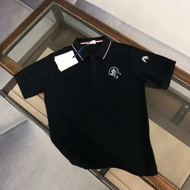 Unbranded T-Shirts Short-Sleeve Collared Zip Polo Shirt product detail image 12