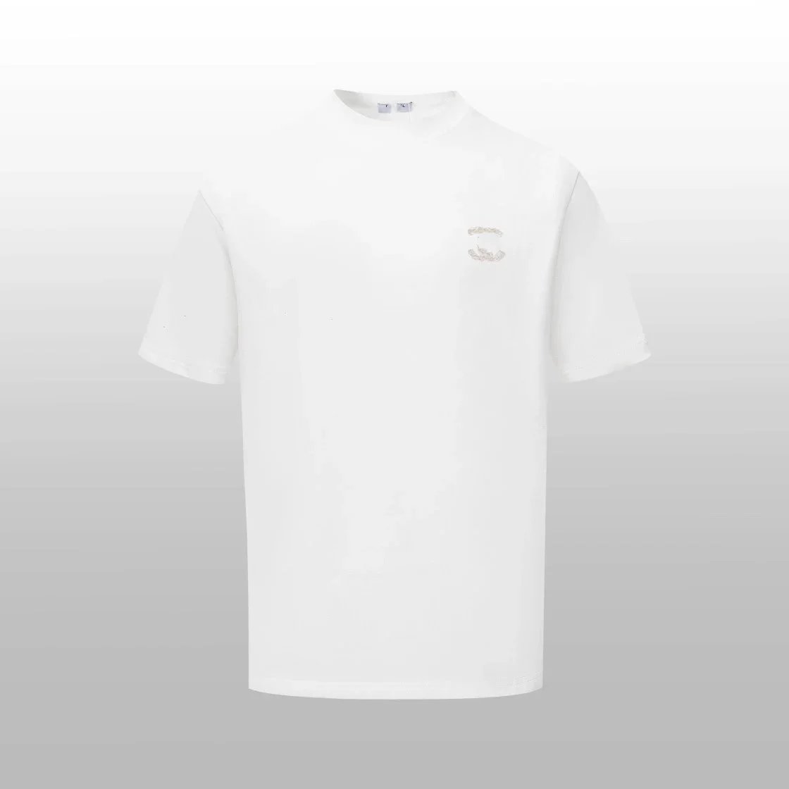 Chanel Rainbow Logo White T-Shirt - 25