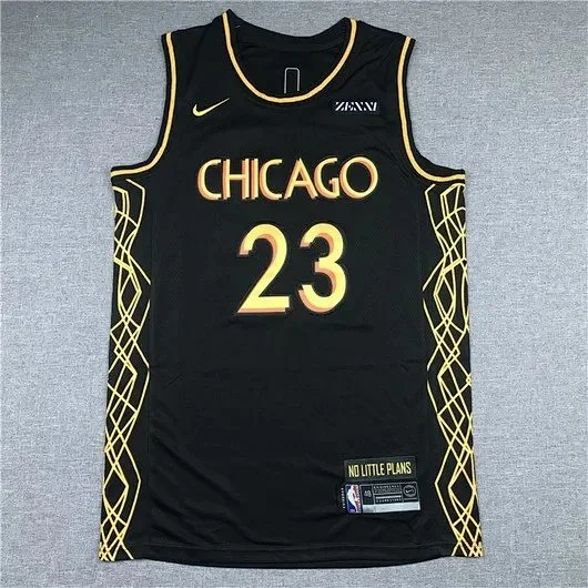 Chicago Bulls Michael Jordan #23 basketball jersey product detail image 15