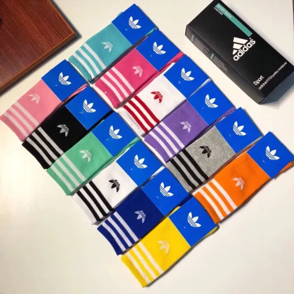 Adidas Sport Socks White Crew Socks - 10