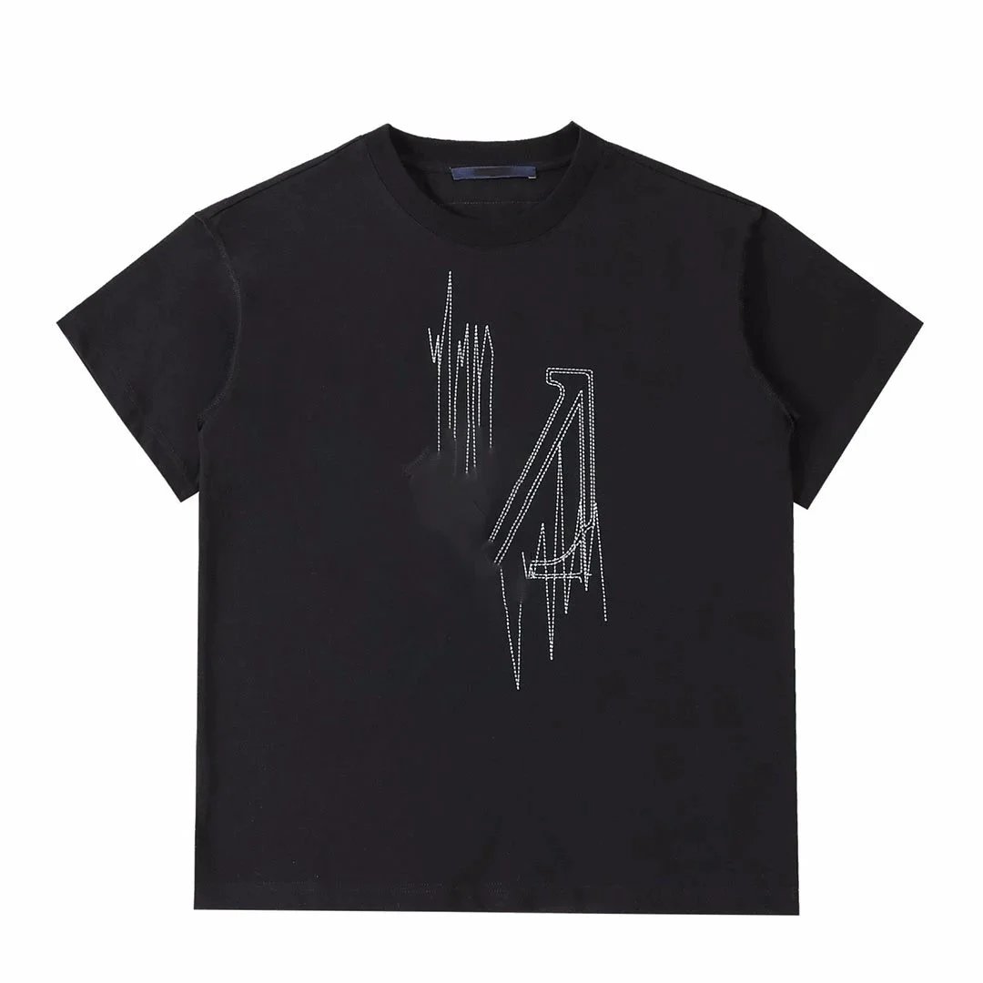 Design Cartoon Mouse Graphic Black T-Shirt - 4