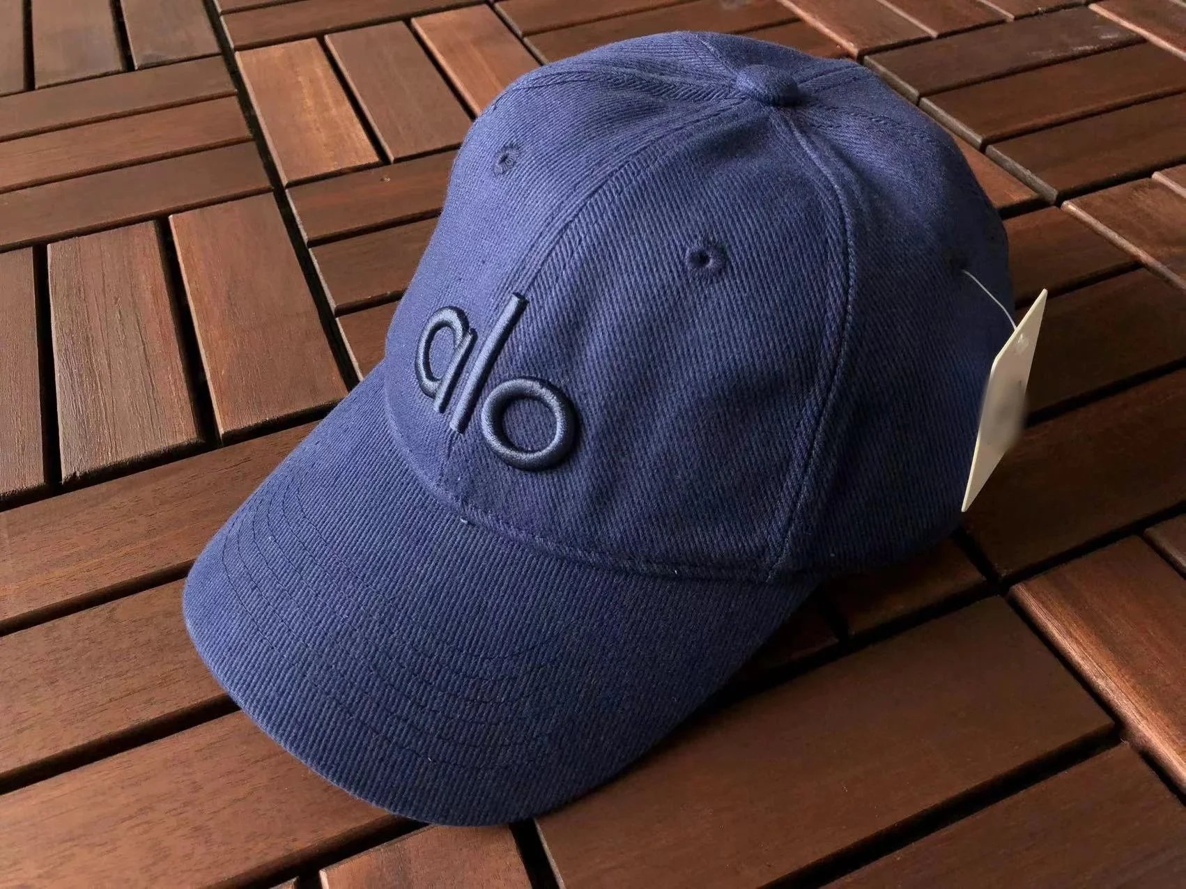 Design Emis Logo Embroidered Baseball Cap White Baseball Cap - 6