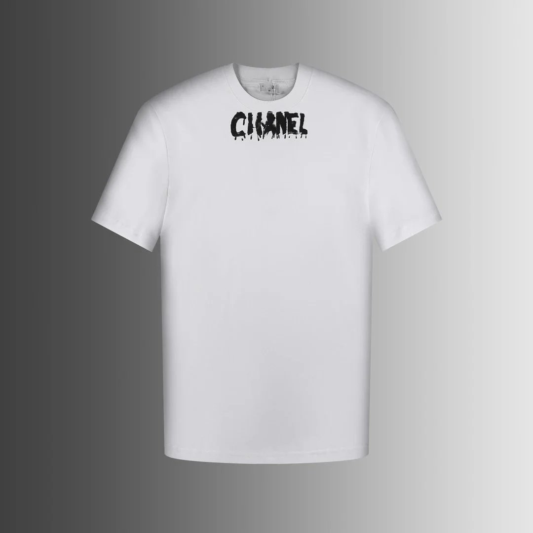 Chanel Rainbow Logo White T-Shirt - 22