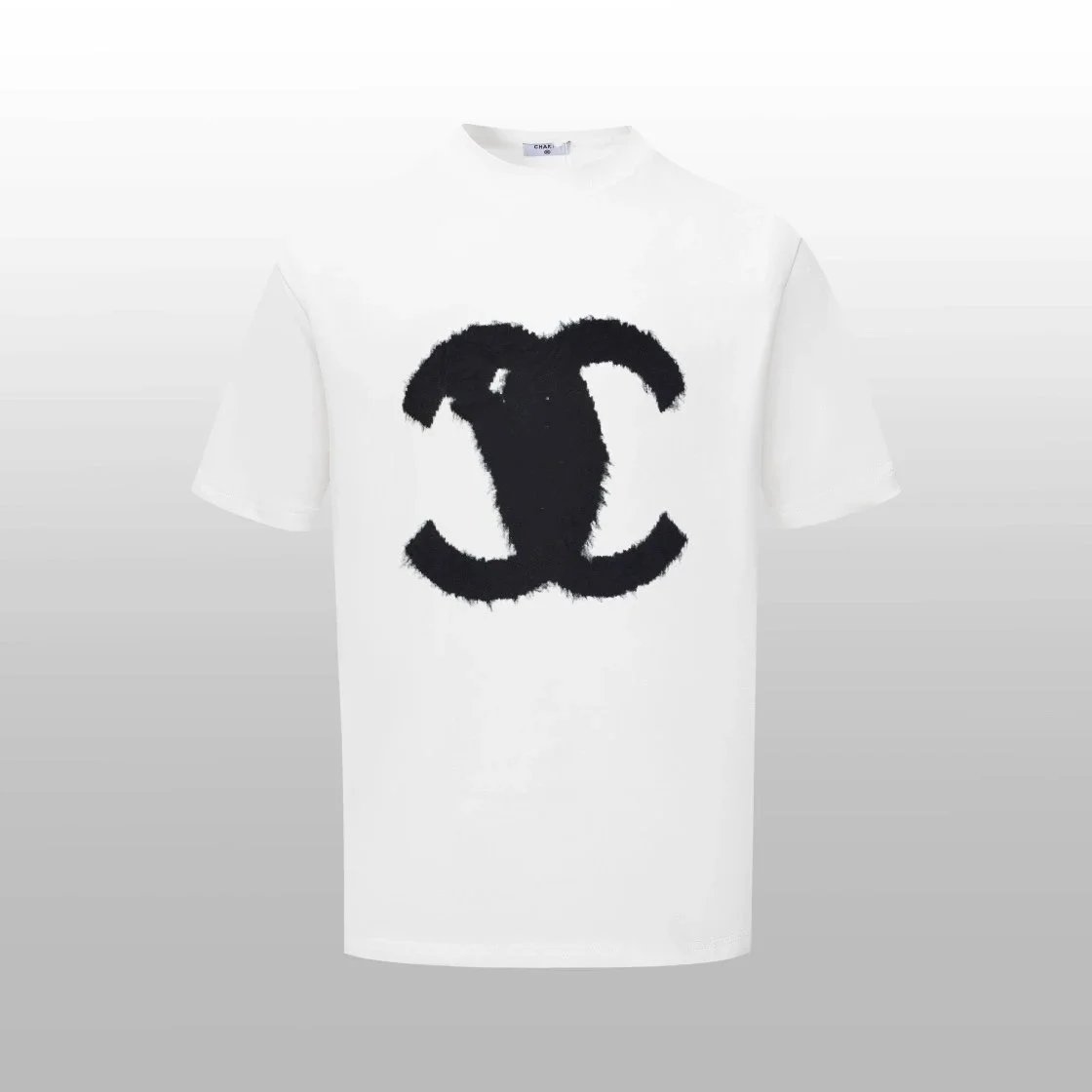 Chanel Rainbow Logo White T-Shirt - 24