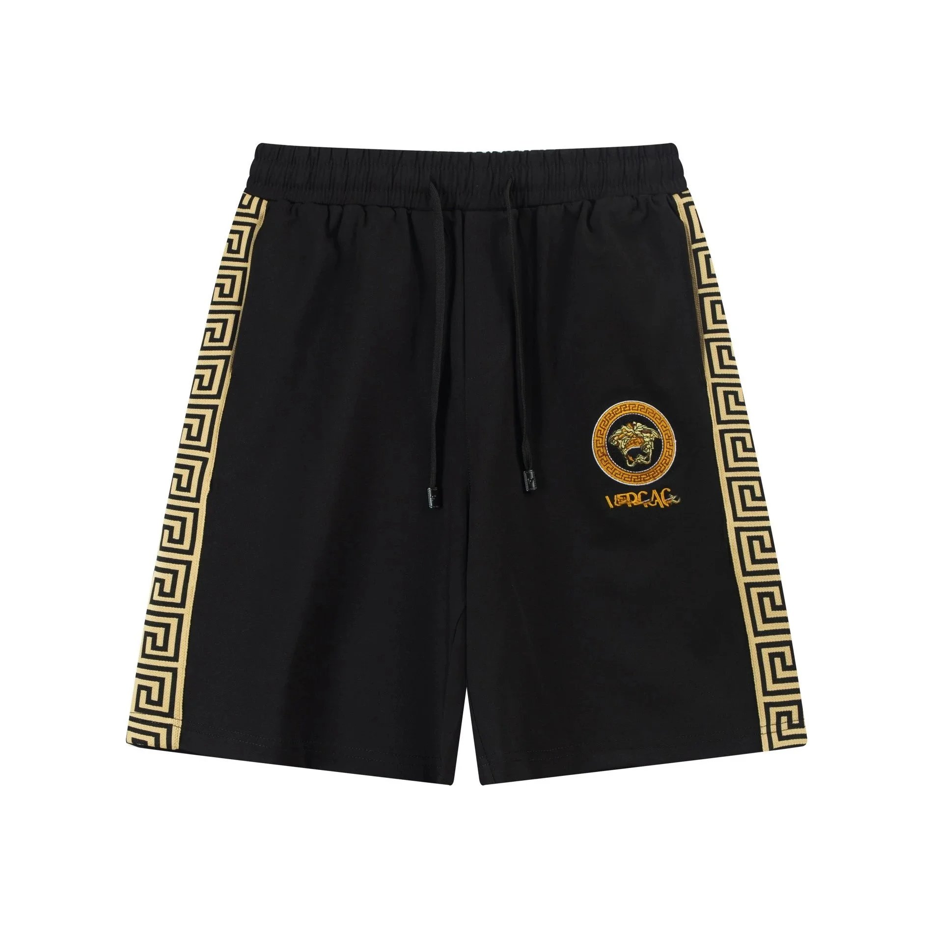 Versace Shorts Drawstring with Medusa emblem and Greca trim image 3