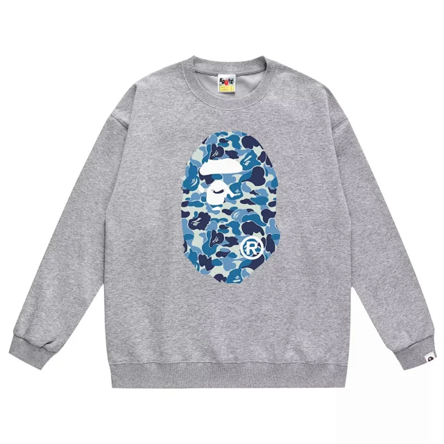 A Bathing Ape Hoodies & Sweatshirts Big Head graphic crewneck sweatshirt product detail image 6