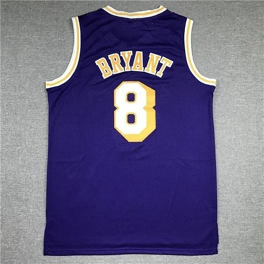 Los Angeles Lakers Kobe Bryant 24 and LeBron James 23 basketball jerseys product detail image 14