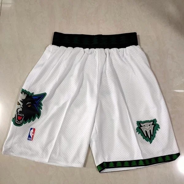 NBA Minnesota Timberwolves City Edition Shorts Blue Shorts - 5