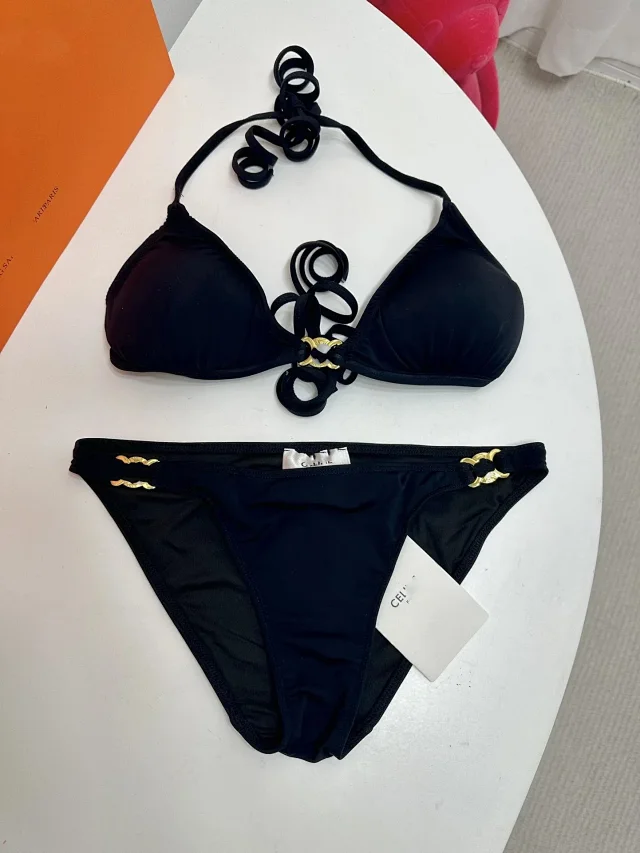 Versace Swimwear Triangle Bikini Set product detail image 3
