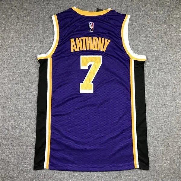 NBA LeBron James #6 Purple All-Star Jersey - 15