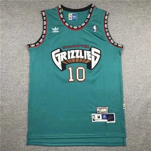 Mitchell & Ness Vancouver Grizzlies 1998-99 Mike Bibby Hardwood Classics Jersey Black - 6