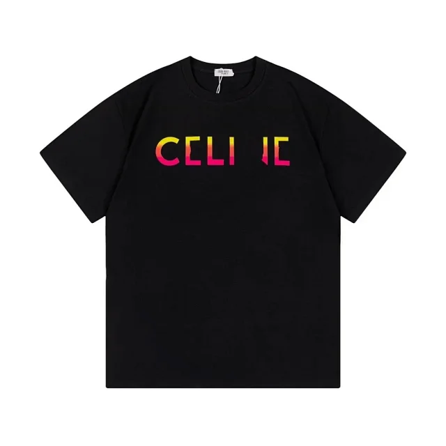 CELINE T-Shirts Logo T-Shirt product detail image 12