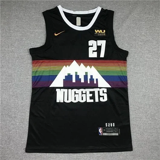 Nike Denver Nuggets basketball jersey product detail image 1