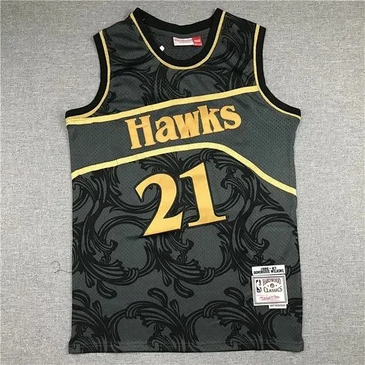 Nike Uncategorized Atlanta Hawks and Seattle SuperSonics basketball jerseys product detail image 2