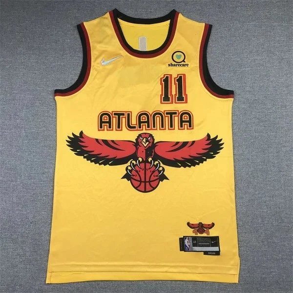 Mitchell & Ness Atlanta Hawks 1986-87 Hardwood Classics Swingman Jersey Red - 11