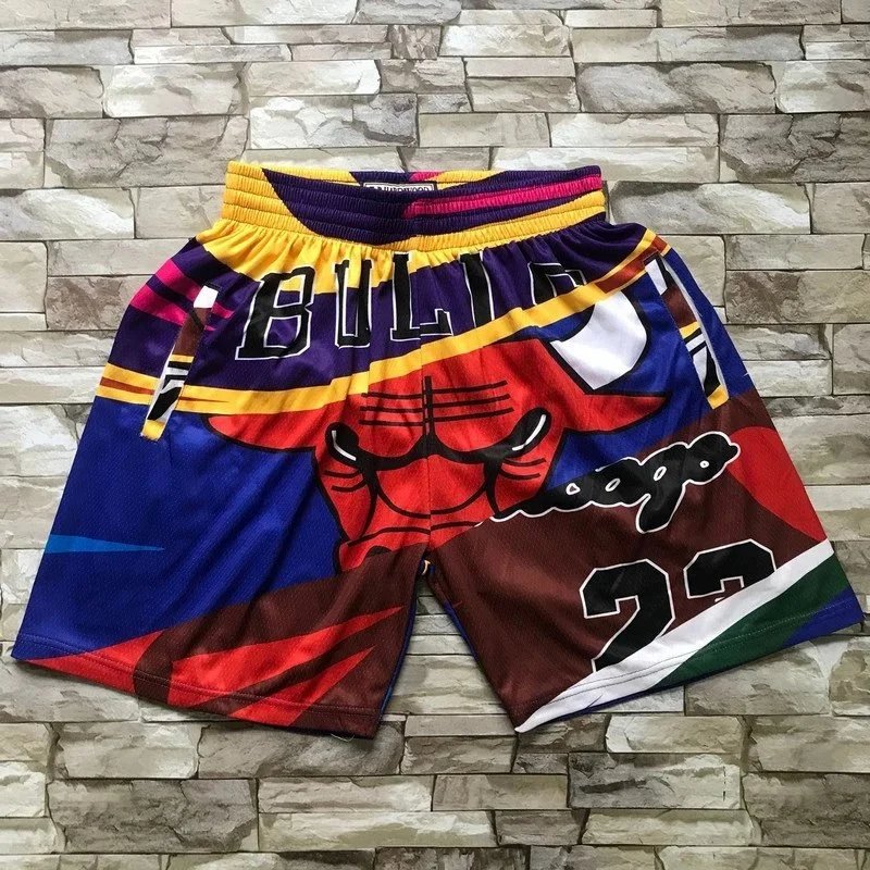 Mitchell & Ness Brooklyn Nets Basketball Shorts Black / White Shorts - 7