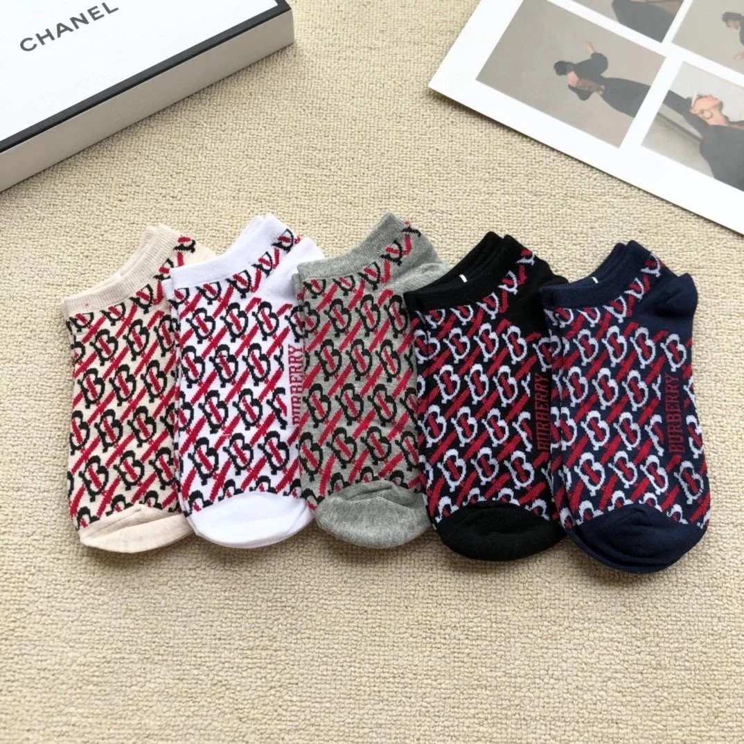 Burberry Equestrian Knight Socks Multicolor Socks - 3