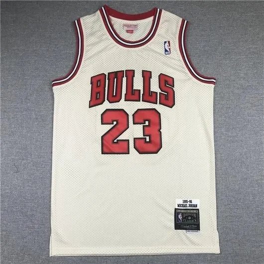 Mitchell & Ness Chicago Bulls Michael Jordan 1987-88 Hardwood Classics Jersey Red - 6